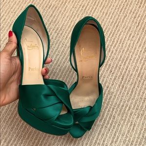Christian Louboutin Emerald Green